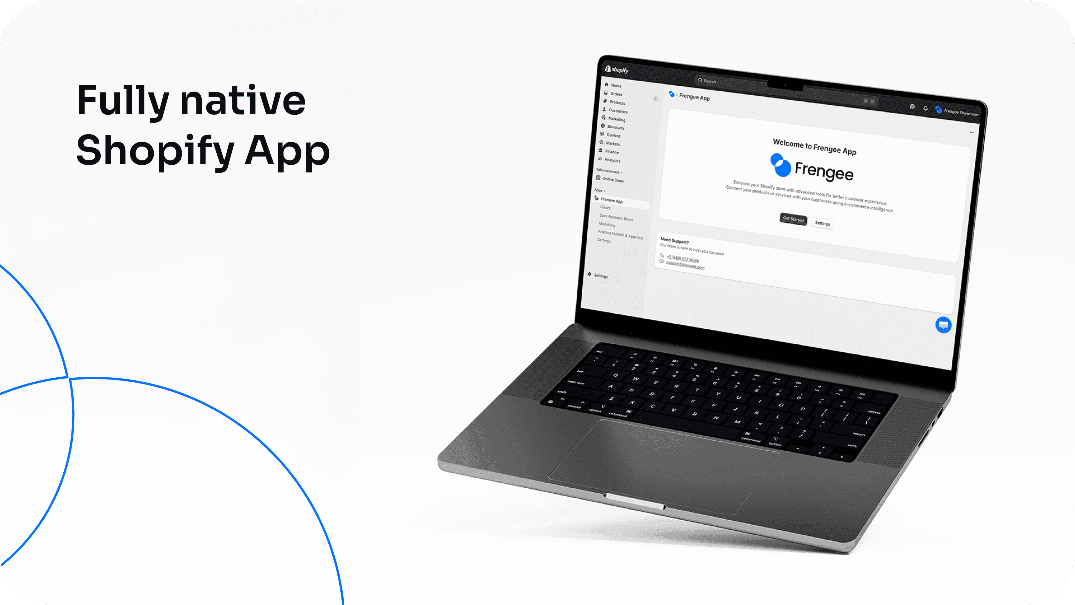 Fully native Shopify app
