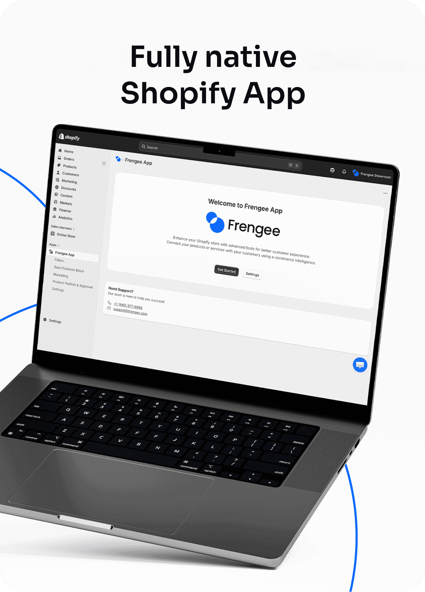 Fully native Shopify app